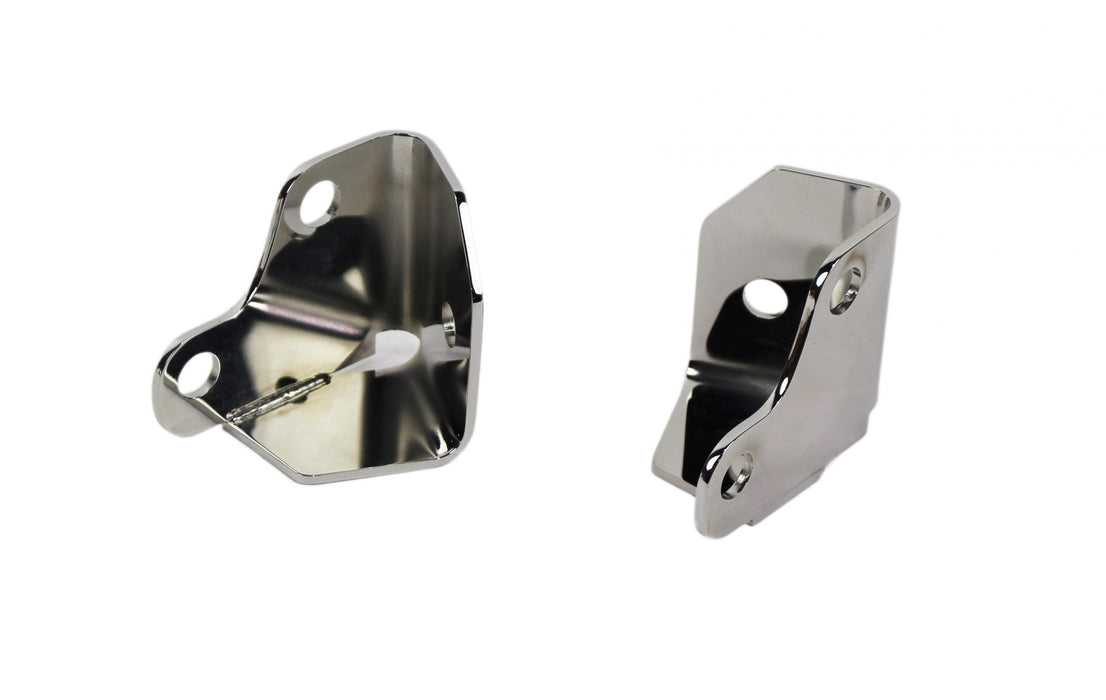 Kentrol 30701 Jeep JK Windshield Light Mount 07-18 Wrangler JK Polished Silver Kentrol - Truck Part Superstore