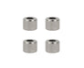 Kentrol 30711 Jeep TJ OEM Anti-Theft Door Nuts 97-06 Wrangler TJ Polished Silver Kentrol - Truck Part Superstore