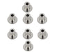 Kentrol 30712 Jeep JK JK OEM Anti-Theft Door Nuts 4 Door 07-18 Wrangler JK Polished Silver Kentrol - Truck Part Superstore