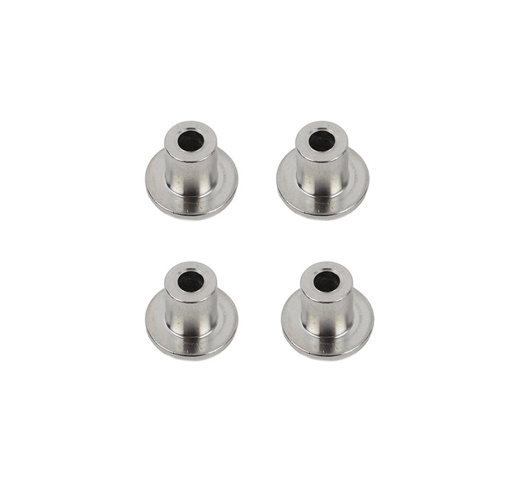 Kentrol 30713 Jeep JK JK OEM Anti-Theft Door Nuts 2 Door 07-18 Wrangler JK Polished Silver Kentrol - Truck Part Superstore