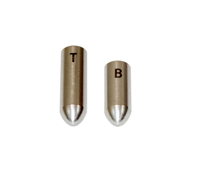 Kentrol 30716 Jeep TJ/JK Door Alignment Pins 97-18 Wrangler TJ/JK Polished Silver Kentrol - Truck Part Superstore