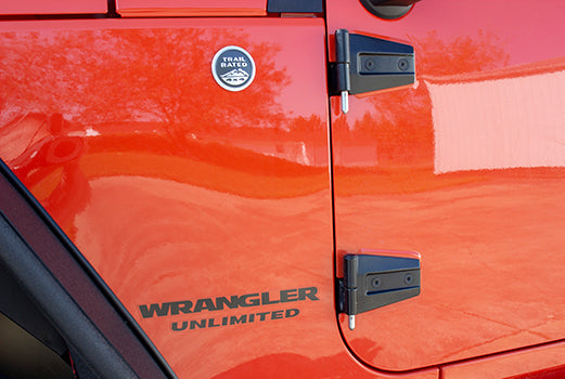 Kentrol 30716 Jeep TJ/JK Door Alignment Pins 97-18 Wrangler TJ/JK Polished Silver Kentrol - Truck Part Superstore