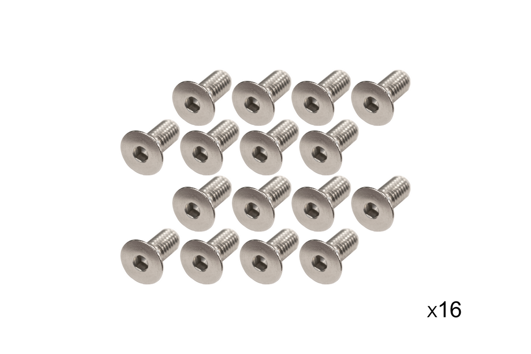 Kentrol 30733 Jeep Windshield Bolts For 76-86 CJ5,7,8 87-95 Wranger 16 Pack Stainless Kentrol - Truck Part Superstore