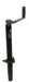 Husky Towing 30774 Man A-Frame Top Wind 1000 LB Cap Bolt-On or Weld-On Black Steel Inc Mount Brackt - Truck Part Superstore