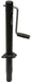 Husky Towing 30782 Man Side Wind Rnd A Frame Jack 2K Tong 2-1/4" Outside Tube Dia Bolt-On/Weld-On - Truck Part Superstore