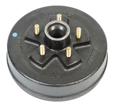 Husky Towing 30792 Drum 600 To 1100 LB Cap Elect Brake Only 5x4-1/2 Dia Bolt Pat 1/2" Stud Dia Sgl - Truck Part Superstore
