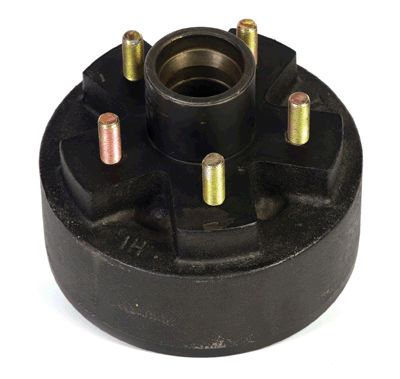 Husky Towing 30796 With Drum 2300 To 4000 LB Cap 5 x 4-1/2 Dia Bolt Patt 1/2 Inch Stud Dia Single - Truck Part Superstore