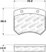 StopTech 308.06271 StopTech Street Brake Pads with Shims and Hardware - Truck Part Superstore