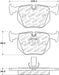 StopTech 308.06831 StopTech Street Brake Pads with Shims and Hardware - Truck Part Superstore