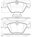 StopTech 308.10611 StopTech Street Brake Pads with Shims and Hardware - Truck Part Superstore