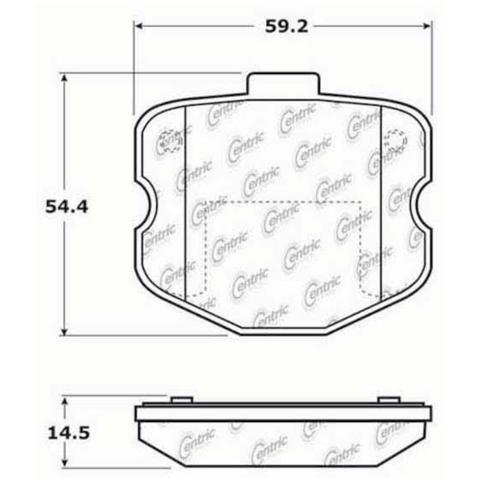 StopTech 308.11851 StopTech Street Brake Pads with Shims - Truck Part Superstore