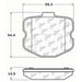 StopTech 308.11851 StopTech Street Brake Pads with Shims - Truck Part Superstore