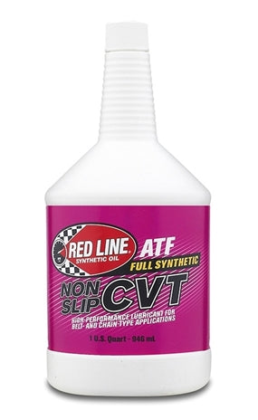 Red Line Oil 30804 Transmission Oil Non-Slip Synthetic CVT 1 Quart Red Line Oil - Truck Part Superstore