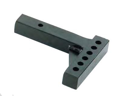 Husky Towing 30858 2 Inch Square 14 Inch Shank Length 7-1/2 Inch Rise 9-1/2 Inch Drop - Truck Part Superstore