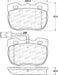 StopTech 308.05201 StopTech Street Brake Pads with Shims and Hardware - Truck Part Superstore