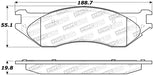 StopTech 308.07021 StopTech Street Brake Pads with Shims and Hardware - Truck Part Superstore
