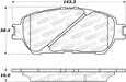 StopTech 308.09062 StopTech Street Brake Pads with Shims and Hardware - Truck Part Superstore