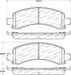 StopTech 308.09741 StopTech Street Brake Pads with Shims and Hardware - Truck Part Superstore