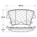 StopTech 308.10572 StopTech Street Brake Pads with Shims and Hardware - Truck Part Superstore