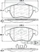 StopTech 308.11072 StopTech Street Brake Pads with Shims and Hardware - Truck Part Superstore