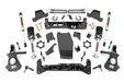 Rough Country 17471 7 Inch Suspension Lift Kit Lifted Struts/V2 Shocks 14-18 Silverado/Sierra 1500 4WD Aluminum/Stamped Steel Rough Country - Truck Part Superstore