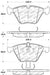 StopTech 309.09181 StopTech Sport Brake Pads with Shims and Hardware - Truck Part Superstore