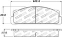 StopTech 309.00541 StopTech Sport Brake Pads with Shims - Truck Part Superstore