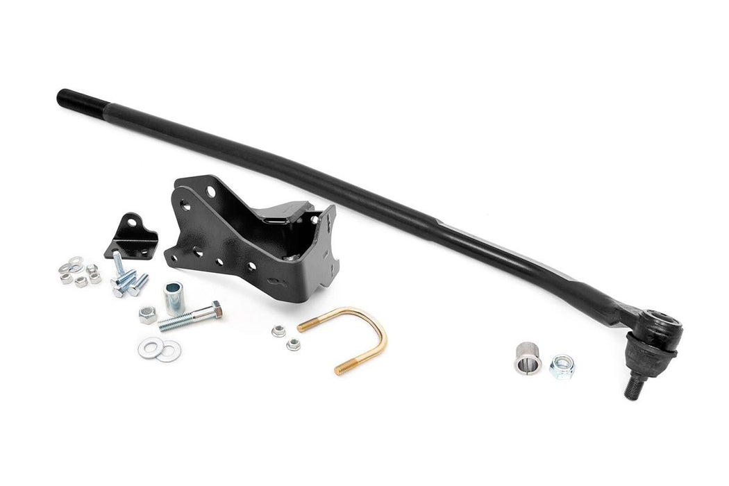 Rough Country 10601 Jeep High Steer Drag Link & Track Bar Bracket Kit 07-18 Wrangler JK Rough Country - Truck Part Superstore