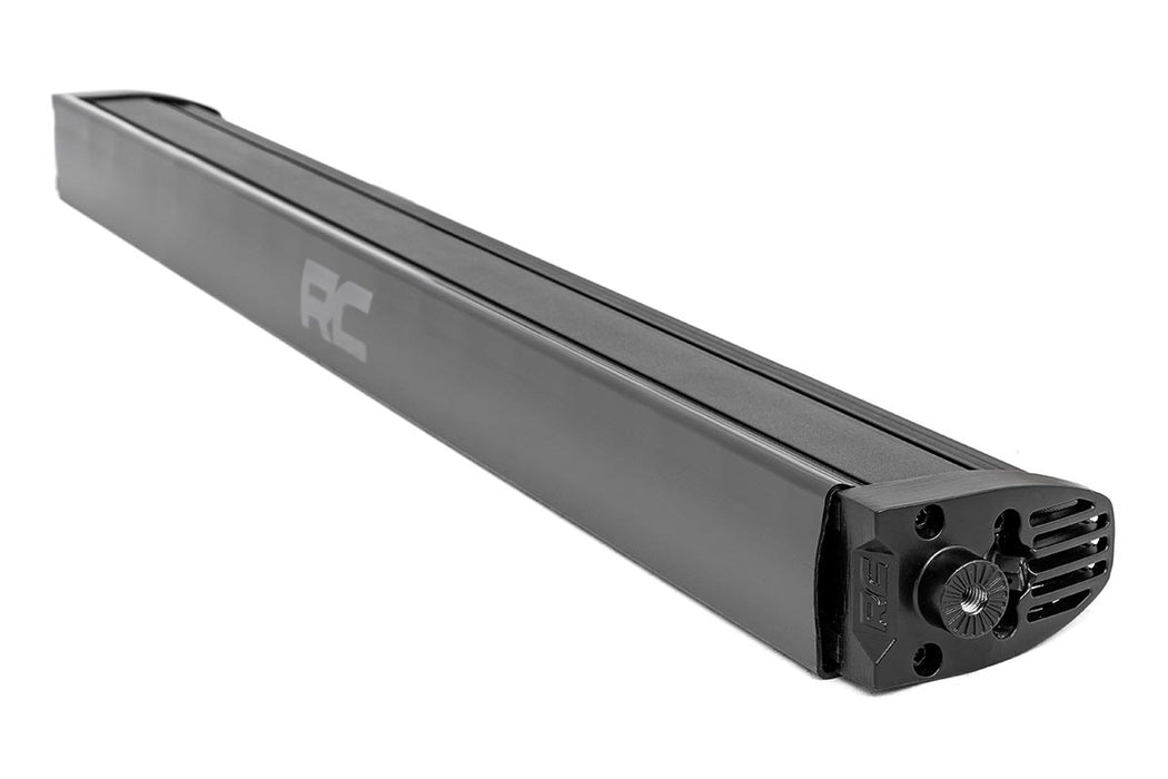 Rough Country 70730BLDRL 30 Inch CREE LED Light Bar Single Row Black Series w/Cool White DRL Rough Country - Truck Part Superstore