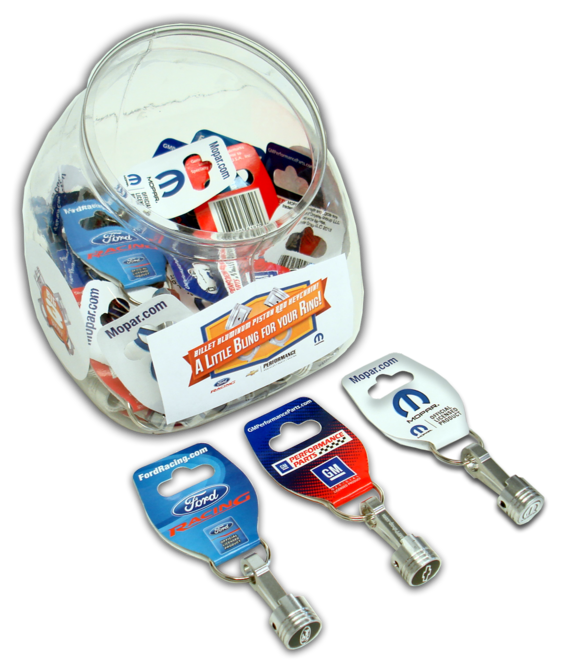 ProForm 31008-302 Keychain Ford Oval Piston And Connecting Rod Model One Bag Containing 10 Pcs Proform - Truck Part Superstore