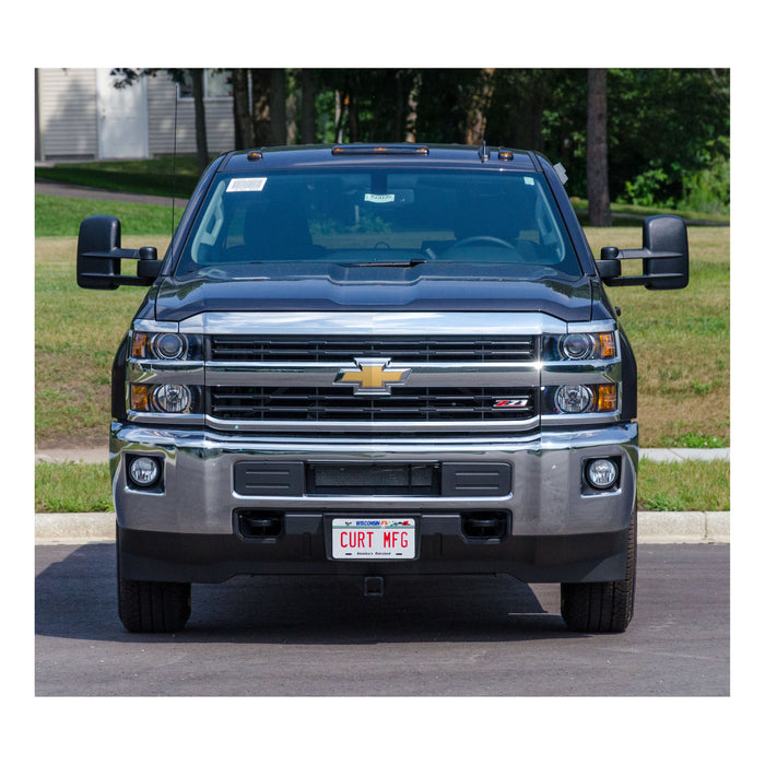 CURT 31071 2in. Front Receiver Hitch; Select Chevrolet Silverado; Suburban; GMC Sierra - Truck Part Superstore