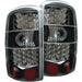 Anzo USA 311003 Tail Light Assembly; LED; Clear Lens; Black Housing; Pair; - Truck Part Superstore