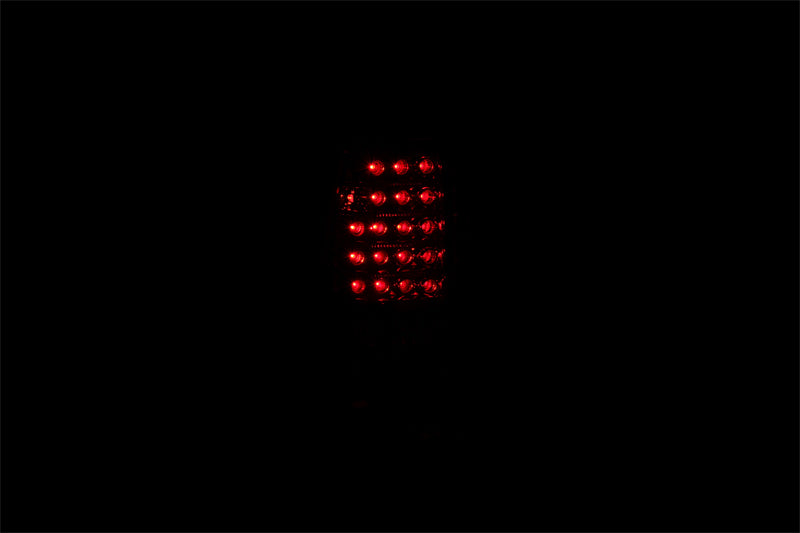 Anzo USA 311010 Tail Light Assembly; LED; Red/Clear Lens; Pair; - Truck Part Superstore