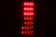 Anzo USA 311034 Tail Light Assembly; LED; Red/Clear Lens; Pair; - Truck Part Superstore