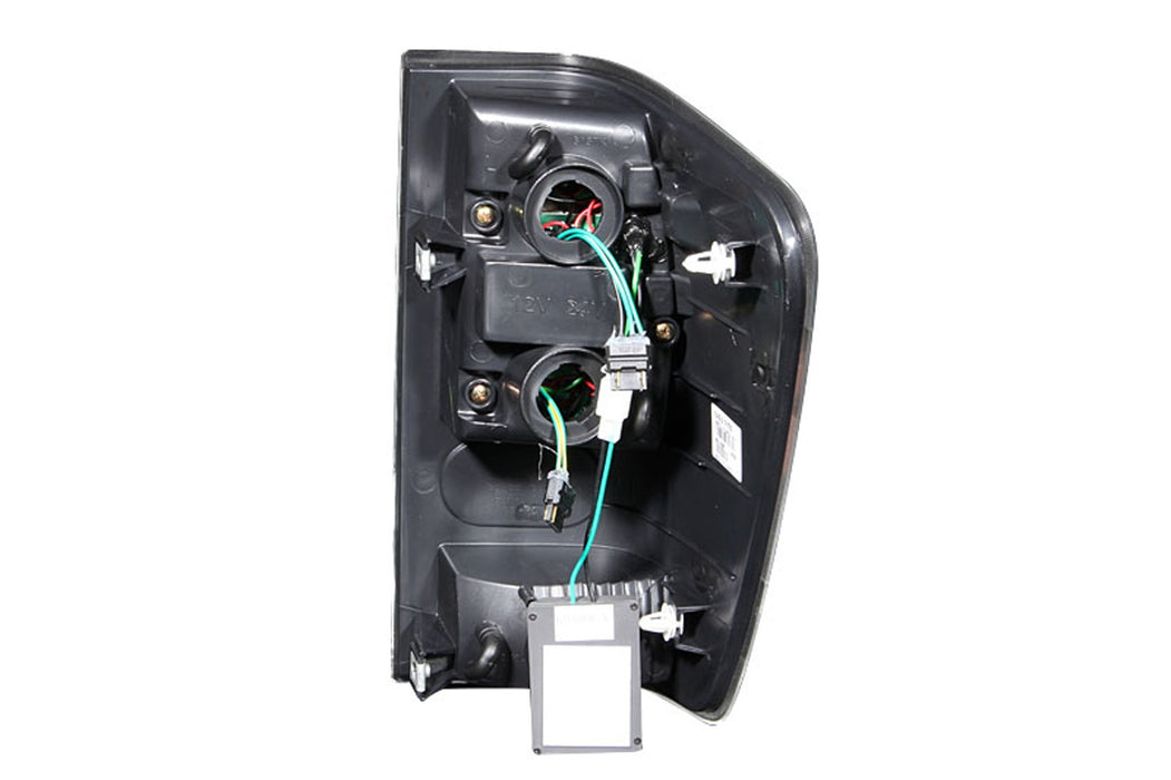 Anzo USA 311039 Tail Light Assembly; LED; Clear Lens; Black Housing; Pair; - Truck Part Superstore