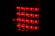 Anzo USA 311043 Tail Light Assembly; LED; Red/Clear Lens; Pair; - Truck Part Superstore