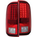 Anzo USA 311050 Tail Light Assembly; LED; Red/Clear Lens; Pair; - Truck Part Superstore