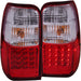 Anzo USA 311070 Tail Light Assembly; LED; Red/Clear Lens; Pair; - Truck Part Superstore