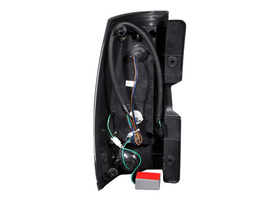 Anzo USA 311084 Tail Light Assembly; LED; Clear Lens; Black Housing; G3; Pair; - Truck Part Superstore