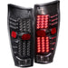 Anzo USA 311115 Tail Light Assembly; LED; Clear Lens; Black Housing; Pair; - Truck Part Superstore