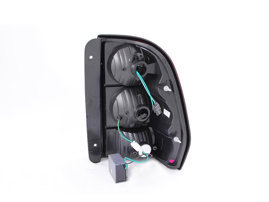 Anzo USA 311116 Tail Light Assembly; LED; Red/Clear Lens; Pair; - Truck Part Superstore