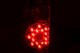 Anzo USA 311117 Tail Light Assembly; LED; Red/Clear Lens; Pair; - Truck Part Superstore