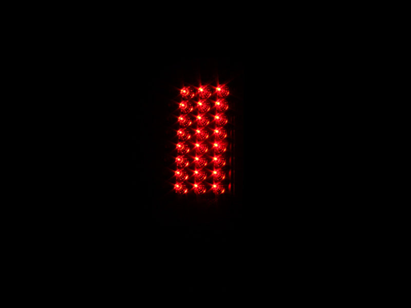 Anzo USA 311127 Tail Light Assembly; LED; Black Housing; Pair; - Truck Part Superstore