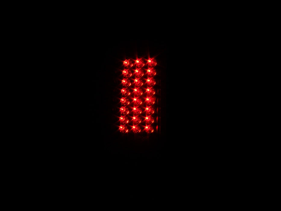 Anzo USA 311127 Tail Light Assembly; LED; Black Housing; Pair; - Truck Part Superstore