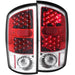 Anzo USA 311133 Tail Light Assembly; LED; Red/Clear Lens; Pair; - Truck Part Superstore