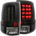 Anzo USA 311144 Tail Light Assembly; LED; Clear Lens; Black Housing; Pair; - Truck Part Superstore