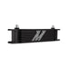 Mishimoto MMOC-10-8BK Universal 10-Row Oil Cooler, -8AN, Black - Truck Part Superstore