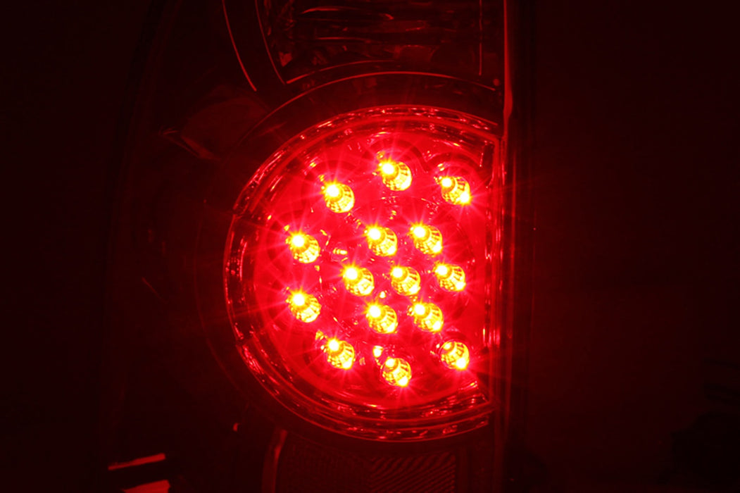 Anzo USA 311179 Tail Light Assembly; LED; Smoke Lens; Pair; - Truck Part Superstore