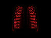 Anzo USA 311192 Tail Light Assembly; LED; Smoke Lens; Escalade Look; Pair; - Truck Part Superstore