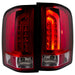 Anzo USA 311225 Tail Light Assembly; LED; Red/Clear Lens; G2; Pair; - Truck Part Superstore